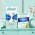 Tampax Pure Cotton Tampons, Unscented, Super Absorbency, 24 Ct