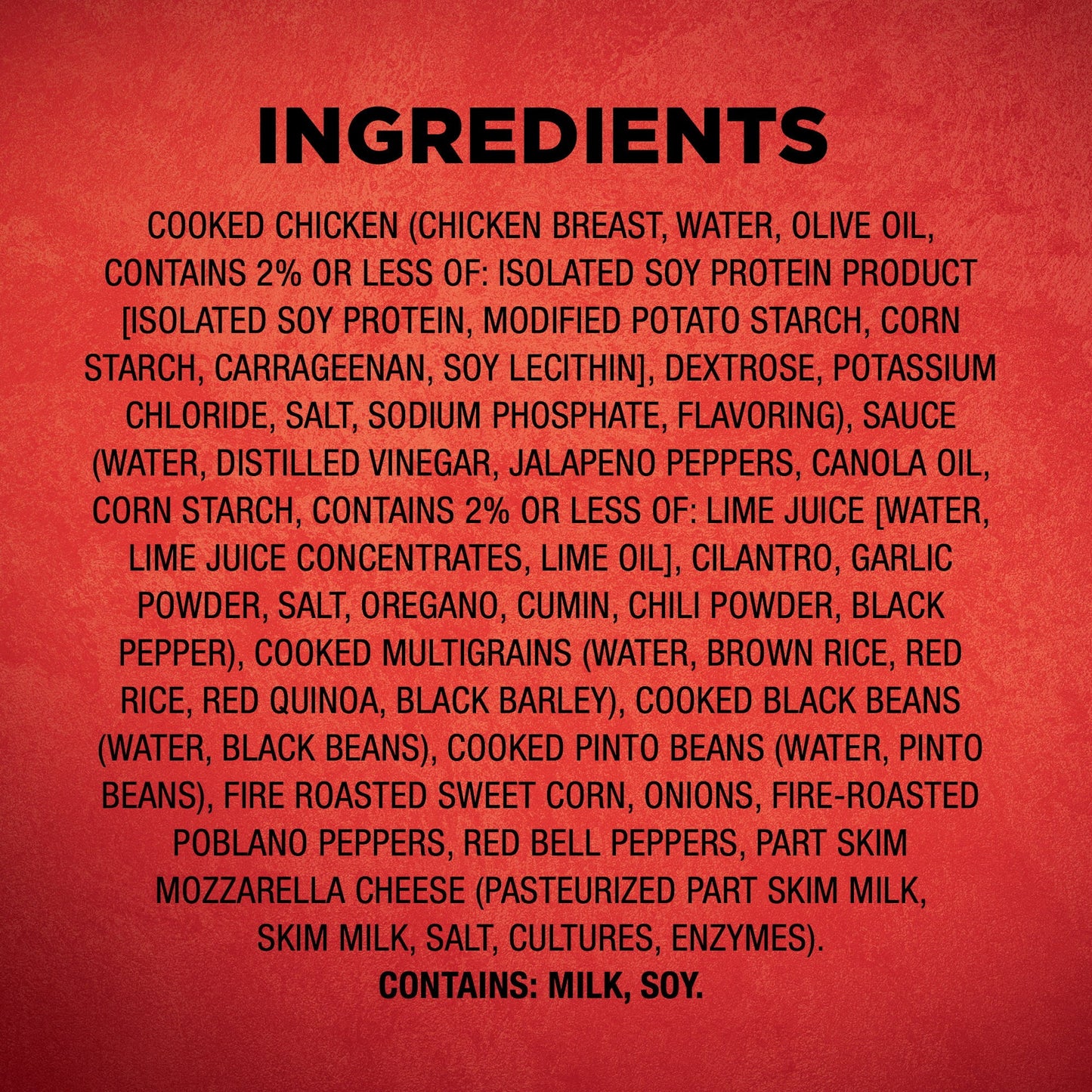 Healthy Choice Max Bowl Tex Mex Chicken Frozen Meal, 14 oz (Frozen)