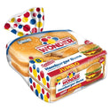 Wonder Bread Jumbo Seeded White Bread Hamburger Buns, 15 oz, 8 Count