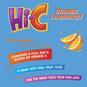 Hi-C Orange Lavaburst Fruit Juice, 6 fl oz, 8 Juice Boxes