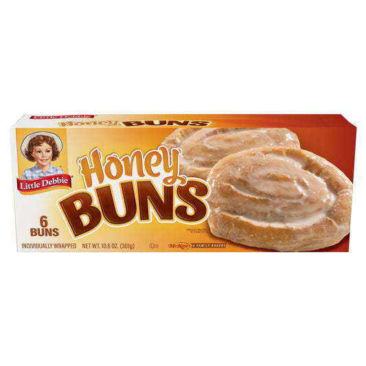 Little Debbie Honey Buns, 6 ct, 10.6 oz