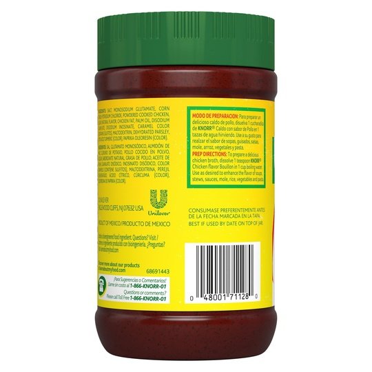 Knorr Shelf Stable Paste Chicken Bouillon, 15.9 oz Jar