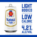 Natural Light Beer, 30 Pack Beer, 12 fl oz Cans, 4.2% ABV, Domestic