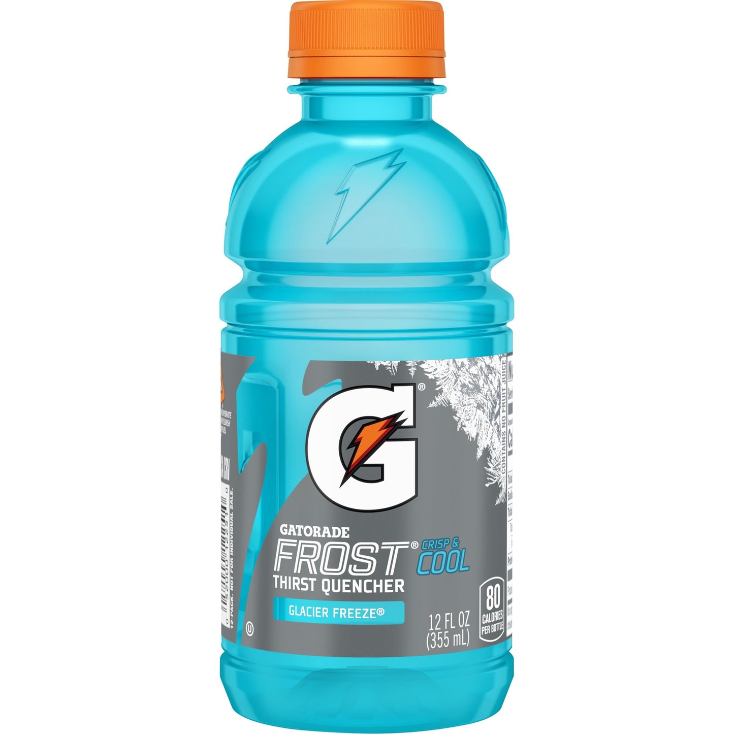 Gatorade Frost Thirst Quencher Sports Drink, Glacier Freeze, 12 oz, 12 Pack Bottles