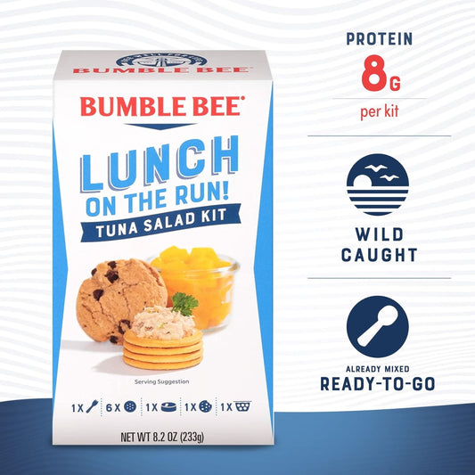 Bumble Bee Lunch On The Run Tuna Salad with Crackers Kit, 8.2 oz