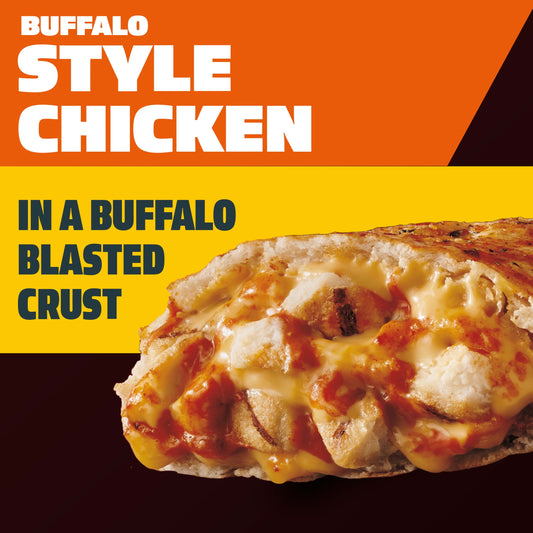 Hot Pockets Frozen Snacks, Big and Bold Buffalo-Style Chicken, 2 Giant Sandwiches