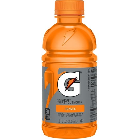 Gatorade Fierce Orange Thirst Quencher Sports Drink, 12 oz, 12 Pack Bottles