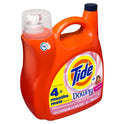 Tide Plus Downy Liquid Laundry Detergent, April Fresh, 146 fl oz, 94 Loads