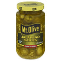 Mt Olive Fresh Pack Jalapeno Slices, 12 fl oz Jar