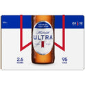 Michelob ULTRA Light Beer, 24 Pack Beer, 12 fl oz Bottles, 4.2% ABV, Domestic