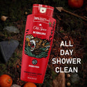 Old Spice Body Wash for Men, Bear Glove, Long Lasting Lather, All Skin Types, 24 fl oz