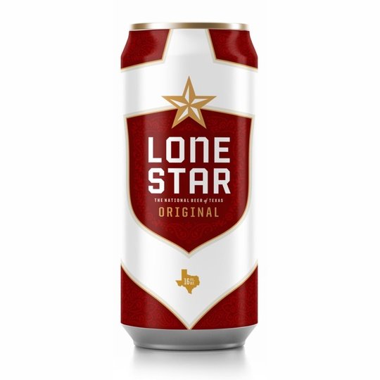 Lone Star Beer, 6 Pack, 16 fl oz Aluminum Cans, 4.6% ABV, Domestic Lager