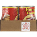 HORMEL Beef Tamales in Chili Sauce, Canned Tamales, Shelf Stable 15 oz Steel Can