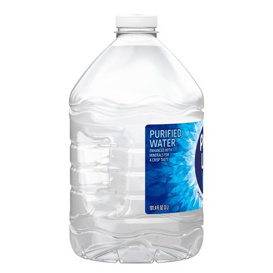 Pure Life Purified Water, 3-Liter, Plastic Bottled Water (Single)