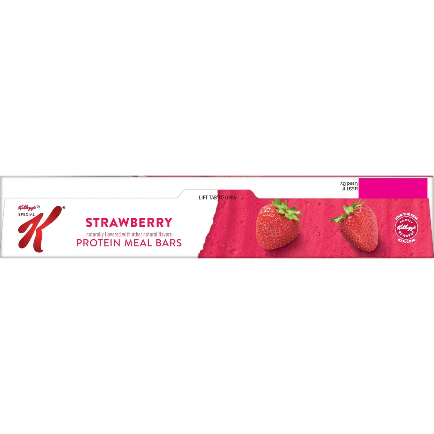 Kellogg's Special K Strawberry Chewy Protein Meal Bars, Ready-to-Eat, 19 oz, 12 Count