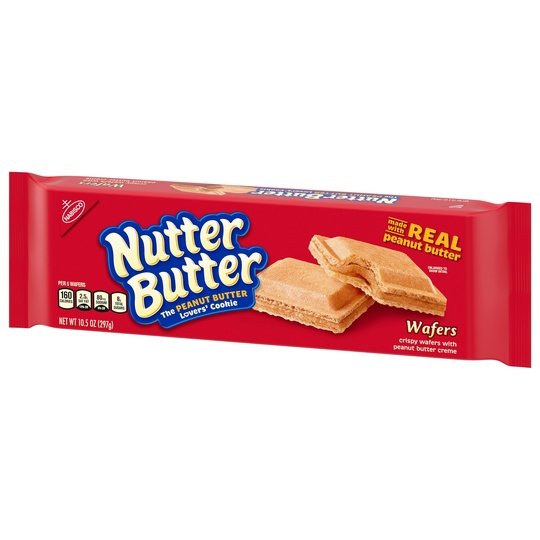 Nutter Butter Peanut Butter Wafer Cookies, 10.5 oz