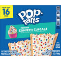 Pop-Tarts Frosted Confetti Cupcake Instant Breakfast Toaster Pastries, Shelf-Stable, Ready-to-Eat, 27 oz, 16 Count Box