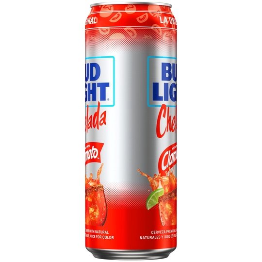 Bud Light Chelada With Clamato 25oz Beer 1 Aluminum Can, 4.2% ABV, Domestic