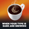 Dunkin Midnight Dark Roast Ground Coffee, 11 oz. Bag