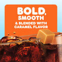 Dunkin Caramel Flavored Cold Brew Coffee Concentrate, 31 Oz.