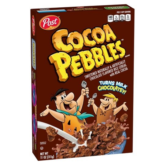 Post Cocoa Pebbles Cereal, Original, 11 Oz