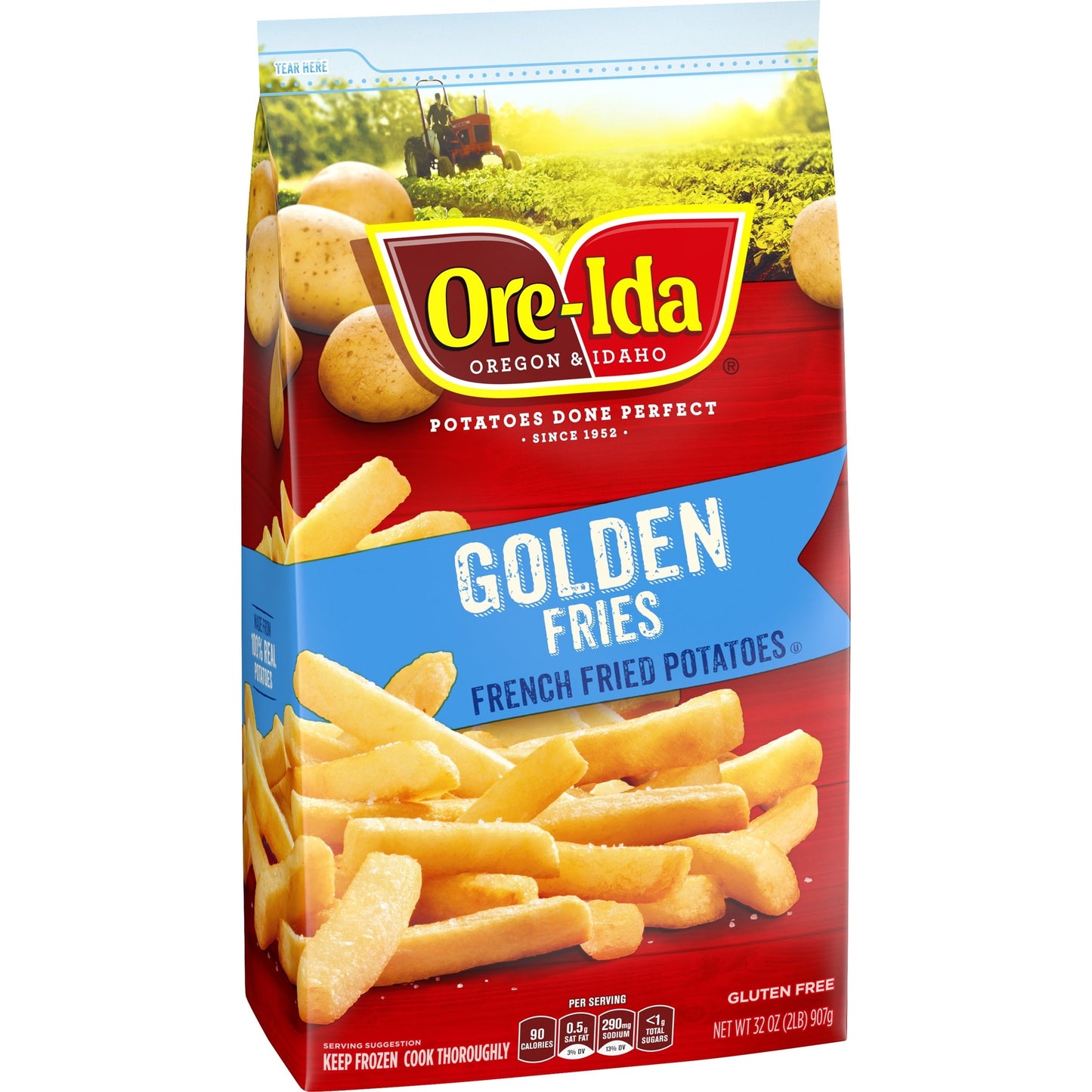 Ore-Ida Golden French Fries, French Fried Frozen Potatoes, 32 oz Bag