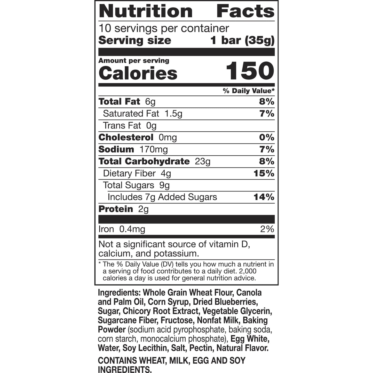 Nature Valley Soft-Baked Muffin Bars, Blueberry, Snack Bars, 10 Bars, 12.4 OZ