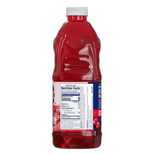 Ocean Spray Zero Sugar Cranberry Juice Drink, 64 fl oz Bottle