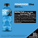 POWERADE Electrolyte Enhanced Mountain Berry Blast Sport Drink, 20 fl oz, Bottle