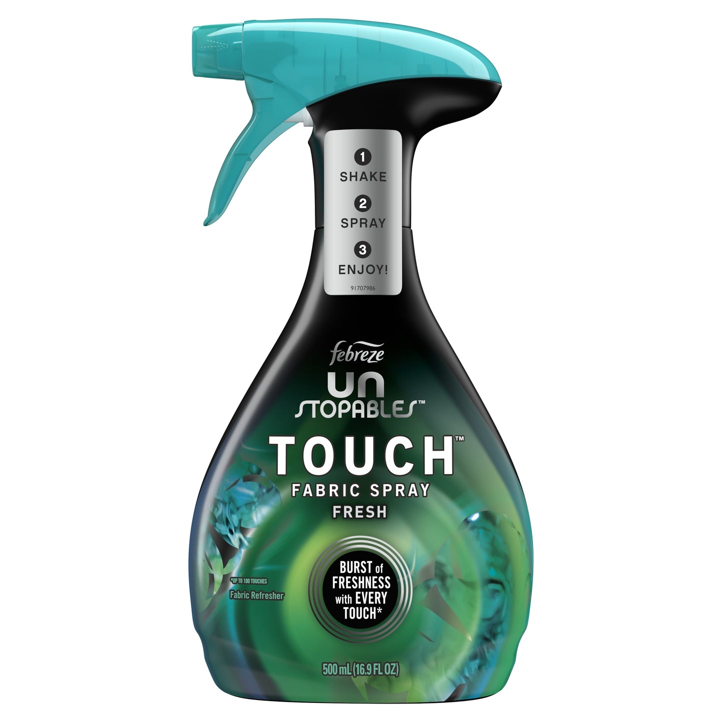 Febreze Unstopables Touch Fabric Spray and Odor Fighter, Fresh, 16.9 oz