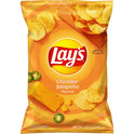 Lay's Cheddar Jalapeno Flavored Potato Chips, 7.75 oz Bag