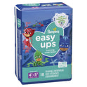 Pampers Easy Ups PJ Masks Training Pants Toddler Boys Size 4T/5T 18 Count