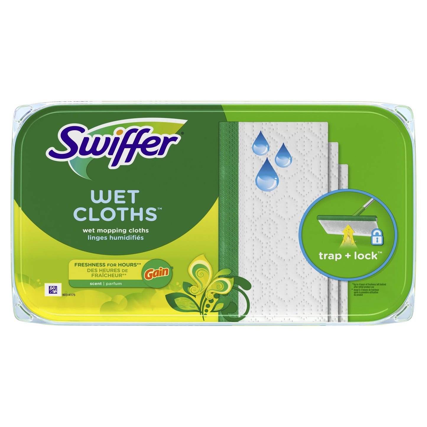 Swiffer Sweeper Wet Mopping Pads, Gain Original, 12 Count