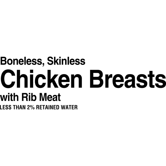 Freshness Guaranteed Boneless Skinless Chicken Breasts, 25g Protein per 4 oz, 4.7 - 6.25 lb Tray