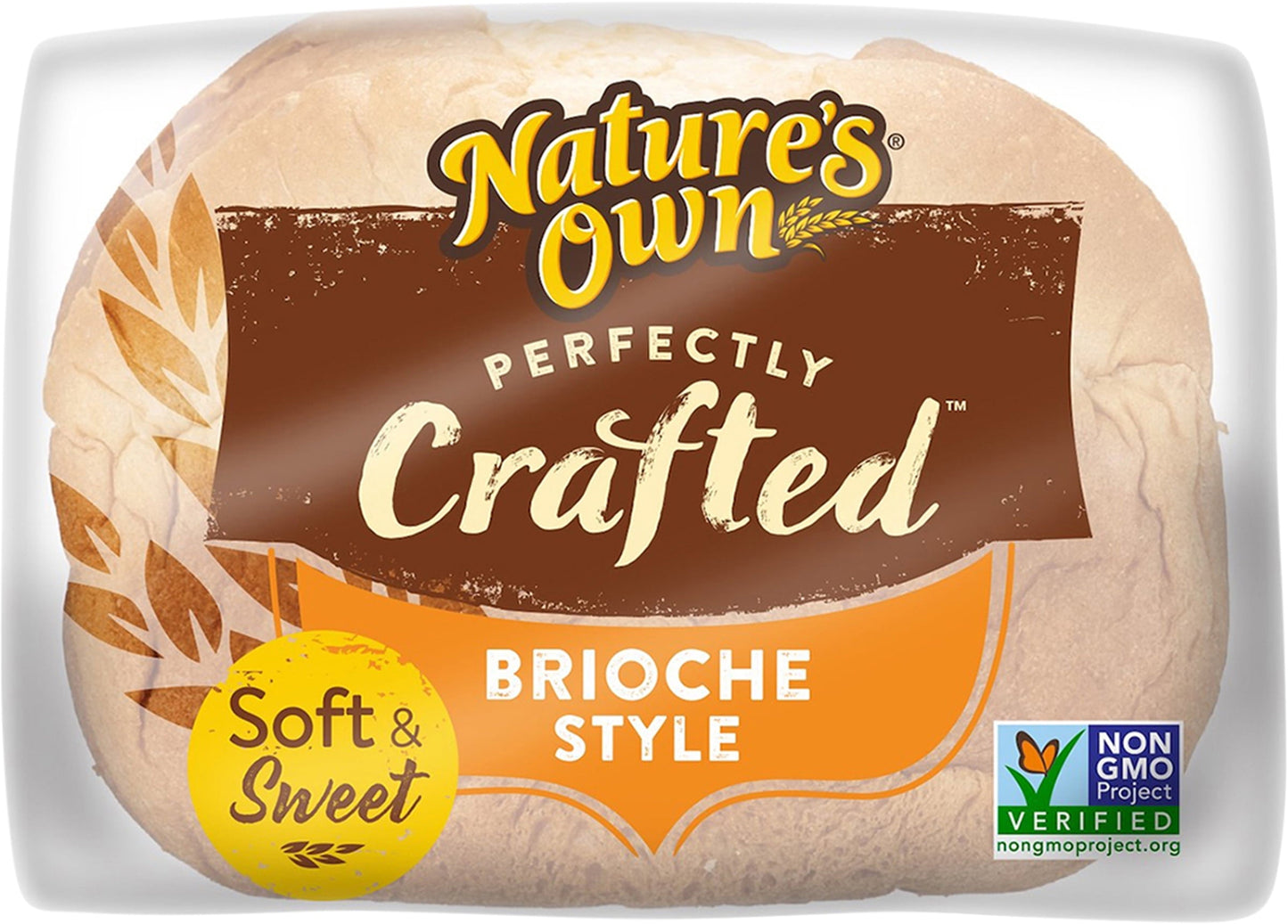 Nature's Own Perfectly Crafted Brioche Style Bread Loaf, 22 oz