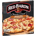 Red Baron, Pizza, Classic Crust Four Meat, 21.95 oz (Frozen)