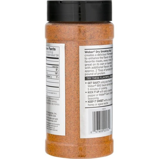 Weber Dry Smoking Rub, 15.25 oz