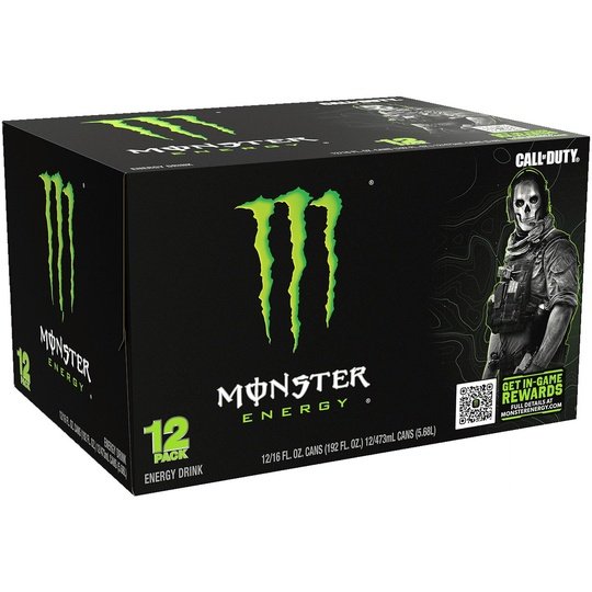 Monster Energy, Original, Energy Drink, 16 fl oz, 12pk