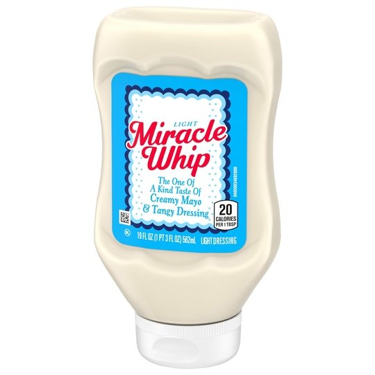 Miracle Whip Light Mayo-like Dressing, 19 fl oz Bottle