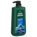 Irish Spring Moisture Blast Moisturizing Face and Body Wash, 30 oz Pump Bottle