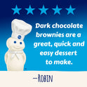 Pillsbury Family Size Dark Chocolate Brownie Mix, 18.4 oz Box