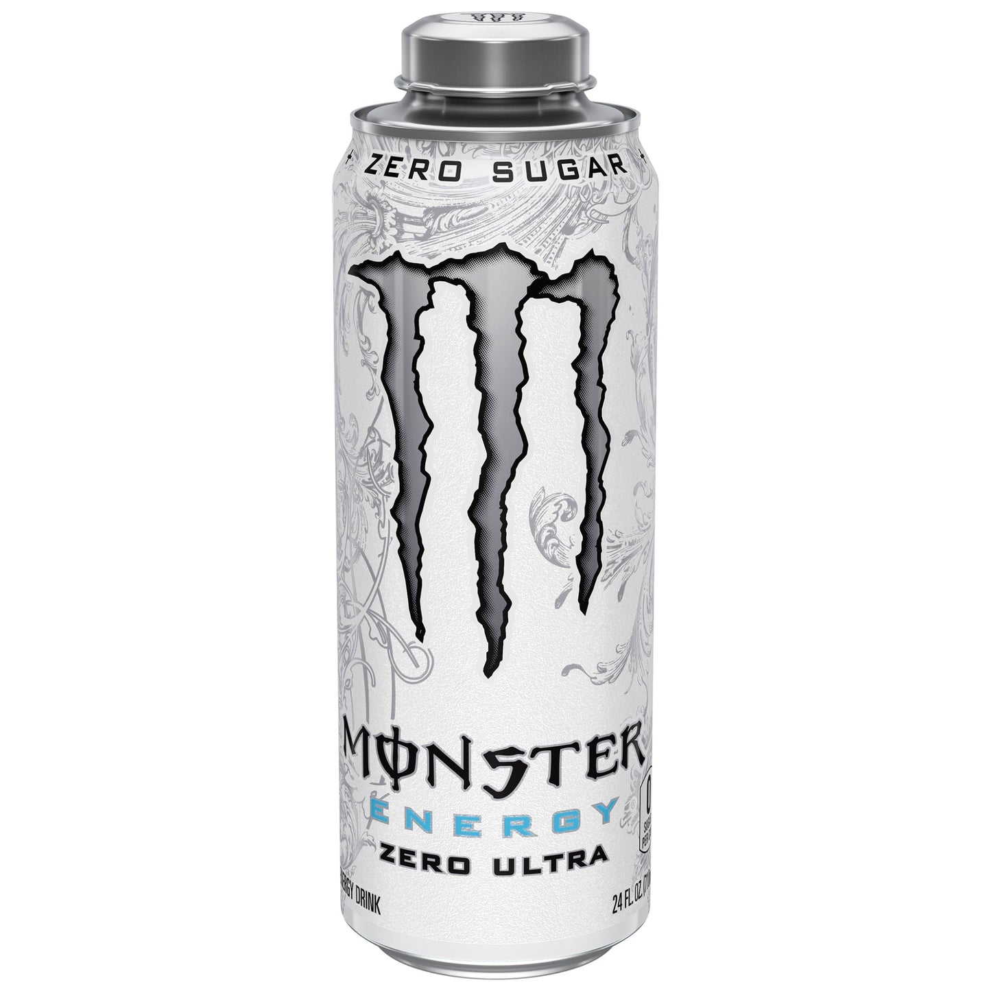 Monster Energy Zero Ultra, Sugar Free Energy Drink, Single 24 fl oz