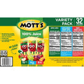 Mott's Juice Variety Pack, 6.75 fl oz Drink Boxes, 32 Pack