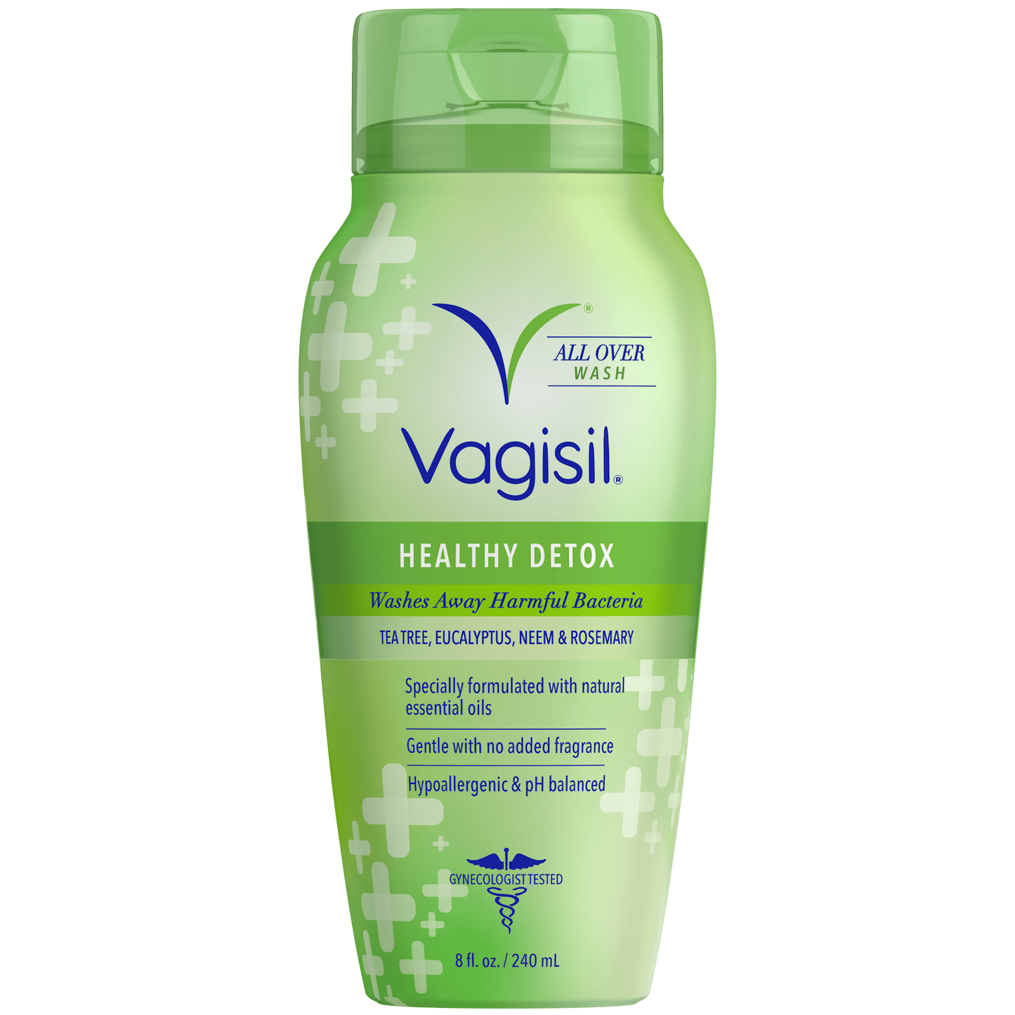 Vagisil Healthy Detox Daily Intimate Vaginal Feminine Wash, 12 oz, 1 Pack