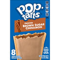 Pop-Tarts Frosted Brown Sugar Cinnamon Instant Breakfast Toaster Pastries, Shelf-Stable, Ready-to-Eat, 13.5 oz, 8 Count Box