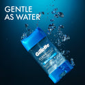 Gillette Antiperspirant Deodorant for Men, Clear Gel, Cool Wave, Twin Pack, 3.8oz