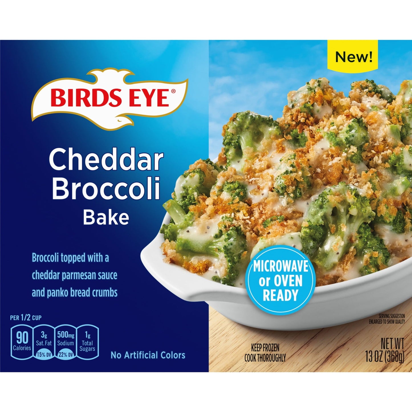 Birds Eye Cheddar Broccoli Bake Frozen Vegetables, 13 oz (Frozen)