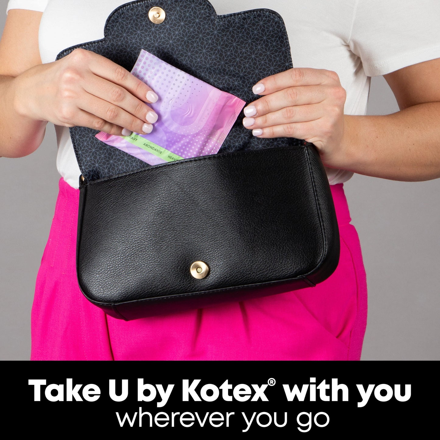 U by Kotex Balance Ultra Thin Pads with Wings, Heavy Absorbency, 46 Count