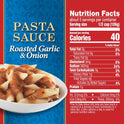 Hunt's Roasted Garlic & Onion Pasta Sauce, 100% Natural Tomato Sauce, Spaghetti Sauce, 24 oz Can