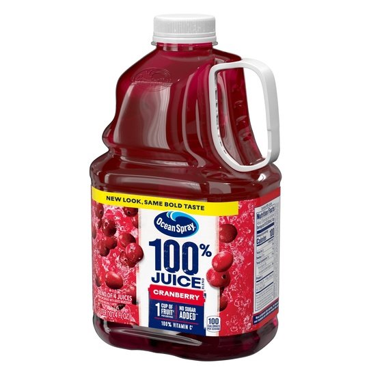 Ocean Spray 100% Juice,Cranberry, 101.4 Fl. Oz.